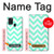 S1723 Mint Chevron Zigzag Case For Samsung Galaxy A21s