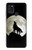 S1981 Wolf Howling at The Moon Case For Samsung Galaxy A21s