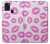 S2214 Pink Lips Kisses Case For Samsung Galaxy A21s