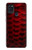S2879 Red Arowana Fish Scale Case For Samsung Galaxy A21s