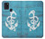 S3053 Marine Anchor Blue Case For Samsung Galaxy A21s