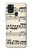 S3082 Music Sheet Case For Samsung Galaxy A21s