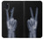S3101 X-ray Peace Sign Fingers Case For Samsung Galaxy A21s