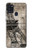 S3416 Eiffel Tower Blueprint Case For Samsung Galaxy A21s