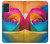 S1671 Rainbow Colorful Rose Case For Samsung Galaxy A51 5G