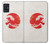 S3237 Waves Japan Flag Case For Samsung Galaxy A51 5G
