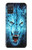 S0752 Blue Fire Grim Wolf Case For Samsung Galaxy A71 5G