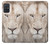 S2399 White Lion Face Case For Samsung Galaxy A71 5G
