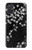 S2544 Japanese Kimono Style Black Flower Pattern Case For Samsung Galaxy A71 5G