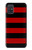 S2638 Black and Red Striped Case For Samsung Galaxy A71 5G
