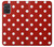 S2951 Red Polka Dots Case For Samsung Galaxy A71 5G