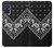 S3363 Bandana Black Pattern Case For Samsung Galaxy A71 5G