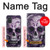 S3582 Purple Sugar Skull Case For Samsung Galaxy A71 5G [for A71 5G only. NOT for A71]