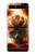S0863 Hell Fire Skull Case For Samsung Galaxy Z Flip 5G
