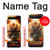 S0863 Hell Fire Skull Case For Samsung Galaxy Z Flip 5G