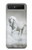 S0932 White Horse Case For Samsung Galaxy Z Flip 5G