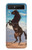 S0934 Wild Black Horse Case For Samsung Galaxy Z Flip 5G