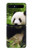 S1073 Panda Enjoy Eating Case For Samsung Galaxy Z Flip 5G