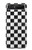S1611 Black and White Check Chess Board Case For Samsung Galaxy Z Flip 5G