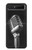 S1672 Retro Microphone Jazz Music Case For Samsung Galaxy Z Flip 5G