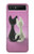 S1832 Love Cat Case For Samsung Galaxy Z Flip 5G