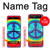 S1870 Tie Dye Peace Case For Samsung Galaxy Z Flip 5G