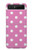 S2358 Pink Polka Dots Case For Samsung Galaxy Z Flip 5G