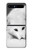 S2569 White Arctic Fox Case For Samsung Galaxy Z Flip 5G