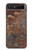 S2714 Rust Steel Texture Graphic Printed Case For Samsung Galaxy Z Flip 5G