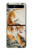 S2751 Chinese Tiger Brush Painting Case For Samsung Galaxy Z Flip 5G