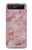 S2843 Pink Marble Texture Case For Samsung Galaxy Z Flip 5G