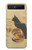 S3229 Vintage Cat Poster Case For Samsung Galaxy Z Flip 5G