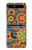 S3272 Colorful Pattern Case For Samsung Galaxy Z Flip 5G