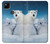 S0285 Polar Bear Family Arctic Case For Google Pixel 4a