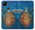 S1249 Blue Sea Turtle Case For Google Pixel 4a