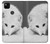 S2569 White Arctic Fox Case For Google Pixel 4a