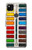 S3243 Watercolor Paint Set Case For Google Pixel 4a