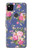 S3265 Vintage Flower Pattern Case For Google Pixel 4a