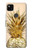 S3490 Gold Pineapple Case For Google Pixel 4a
