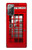 S0058 British Red Telephone Box Case For Samsung Galaxy Note 20