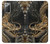 S0426 Gold Dragon Case For Samsung Galaxy Note 20