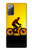 S2385 Bicycle Bike Sunset Case For Samsung Galaxy Note 20