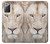 S2399 White Lion Face Case For Samsung Galaxy Note 20