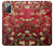 S2414 Red Blossoming Almond Tree Van Gogh Case For Samsung Galaxy Note 20