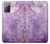 S2690 Amethyst Crystals Graphic Printed Case For Samsung Galaxy Note 20