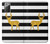 S2794 Black and White Striped Deer Gold Sparkles Case For Samsung Galaxy Note 20