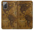 S2861 Antique World Map Case For Samsung Galaxy Note 20