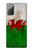 S2976 Wales Football Soccer Flag Case For Samsung Galaxy Note 20