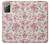 S3095 Vintage Rose Pattern Case For Samsung Galaxy Note 20