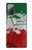 S3318 Italy Flag Vintage Football Graphic Case For Samsung Galaxy Note 20